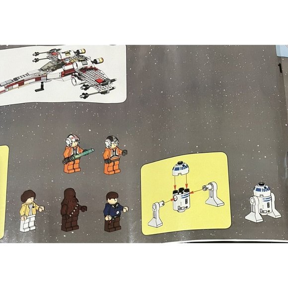 2006 ~ LEGO 6212 Star Wars X-Wing Fighter Limited Edition Retired ~ Complete - Picture 4 of 4